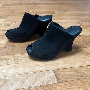 Born Crown Suede mules Ladies 8
